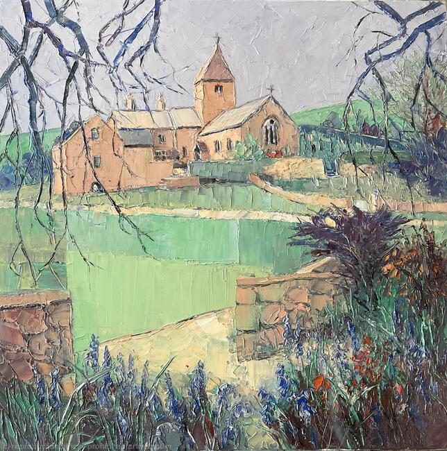 Under the Trees at Penmon Priory, Anglesey