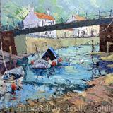 Evening on the Beck, Staithes, N.E.Yorkshire