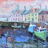 Pittenweem in the Pink, The Kingdom of Fife, Scotland