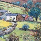 Low  Hall Garth Farm in Autumn, Little Langdale, Cumbria