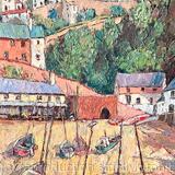 Perched on the Edge, Clovelly, N.Devon