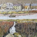 Cottages on the River Ffraw, Aberffraw