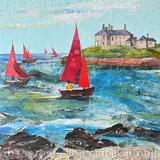 Red Sails, Treaddeur Bay (by Craig y Mor)
