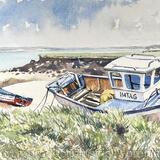 A Creek at Baghillt, Flintshire