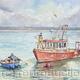 Transferring the Catch, River Dee, Flintshire
