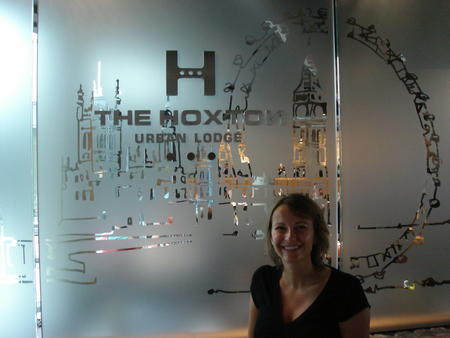 katty at the Hoxton Hotel