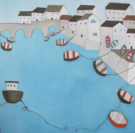 Towards the Bridge, Loo, Cornwall