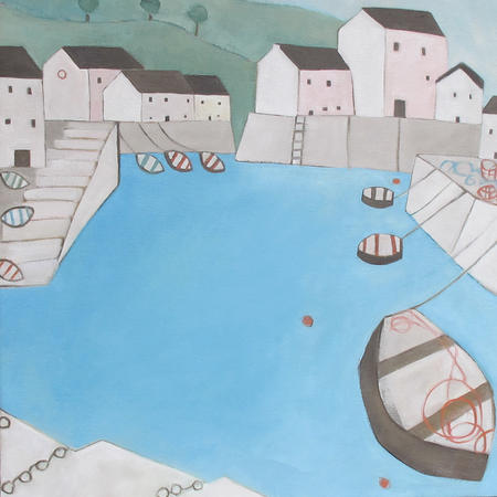 Arriving at Polperro