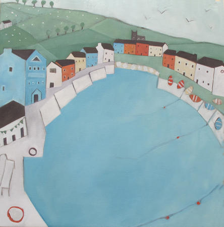 Somewhere to sit and watch the world go by, Aberaeron