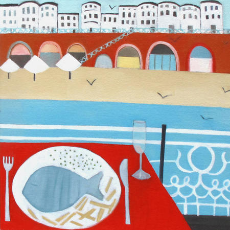 Fish and Chips on the Pier