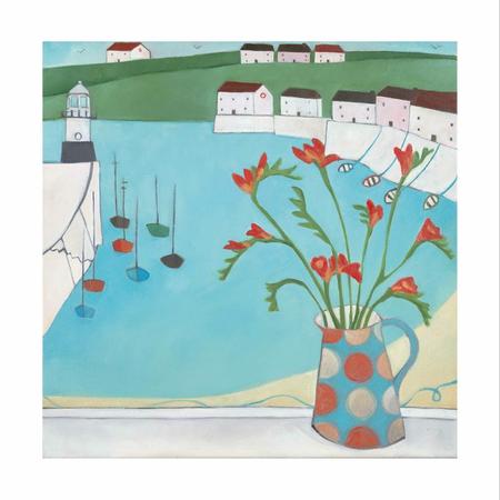 Freesias on my Windowsill