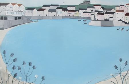 St Ives from Porthminster Bay