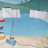 Yellow Daisies on the beach