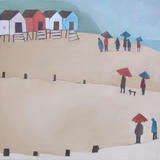 wells next the sea in the rain