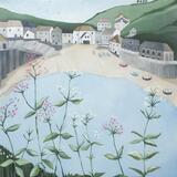 Wild Flowers over port Isaac