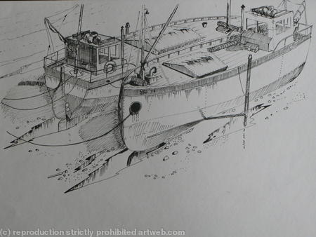 Trawlers at Ravenglass