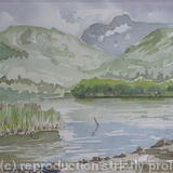 Langdale Pikes from Elterwater