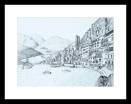 Steamer on Lake Como