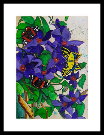 Swallowtail and Admirals