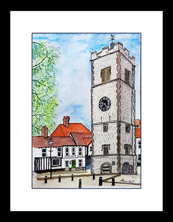 Saint Albans Clocktower £55-00