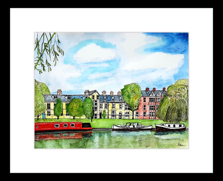 River Cam at Jesus Green SOLD