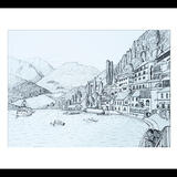 Steamer on Lake Como