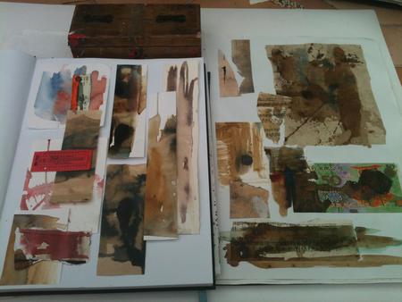 Sketchbook page June 2013