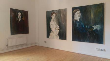 Exhibition shot - Women of a Nervous Disposition, lace Market Gallery, Nottingham.