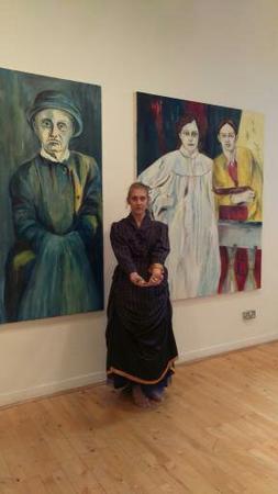 Annette Foster performing as Camille Claudel