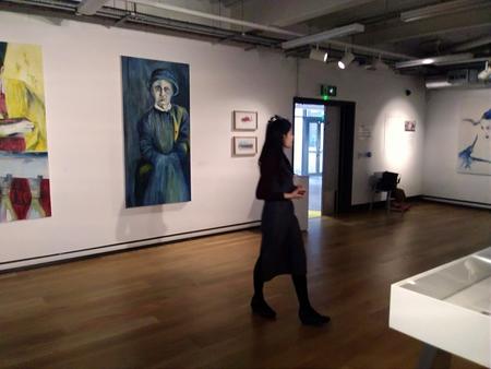 Women of a Nervous Disposition exhibition - solo show. Attenborough Arts Centre, leicester 2nd February - 28th March 2018