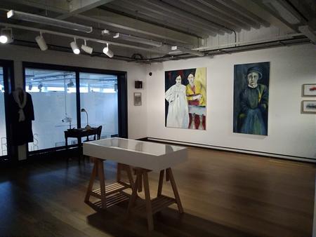 Women of a Nervous Disposition exhibition - solo show 2nd February - 28th March 2018. Attenborough Arts Centre , Leicester.