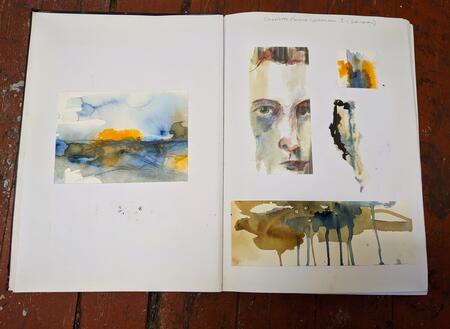 Women of a Nervous Disposition Sketchbook 2017