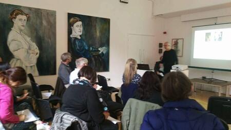 Art as Gift Symposium with Derek Hampson  Lace Market Gallery, Nottingham College May 2017.