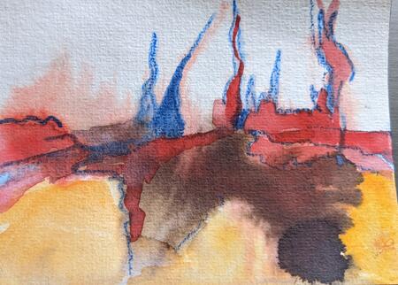 10 nminute Imaginary landscape 2021