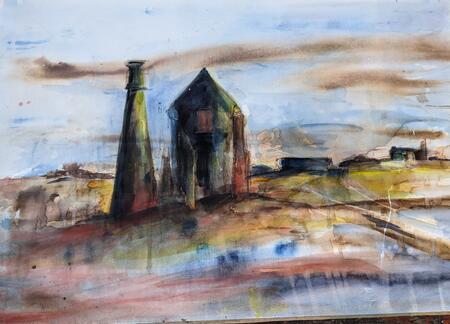 Illustration for ' The Minefiled' short story 2014