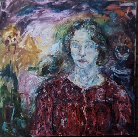 Tina 1986 . OIl on canvas