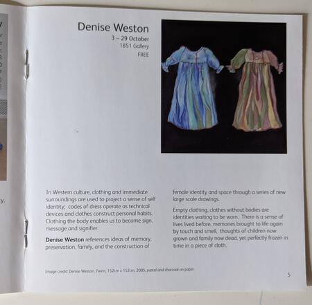 Fabrication exhibition, 1851 Gallery, Nottingham Trent University, Future Factory 2005