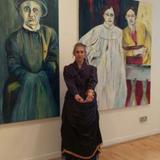 Annette Foster performing as Camille Claudel