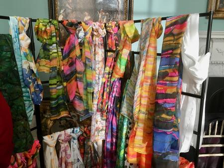 at Compton Verney textiles fair