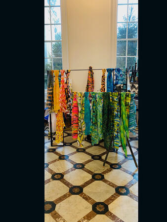 at Compton Verney textiles fair