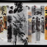 She was looking back to see if he was looking back to see if she was looking back at him