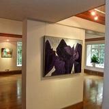 Iris Diptych at Knapp Gallery. London 2010