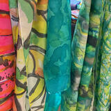 Silk scarves