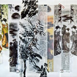 She was looking back to see