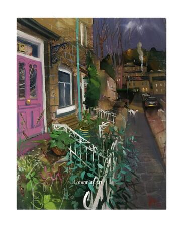 Pink door, Hebden Bridge