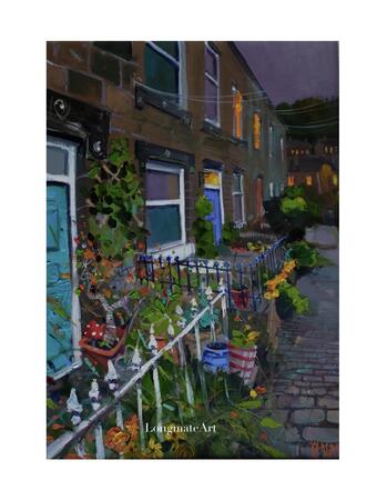 Blue doors, Hebden Bridge 