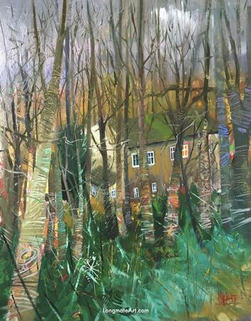  Underbank old road  view at Colourfield Gallery, Poynton.