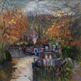 Cold on the toe path 