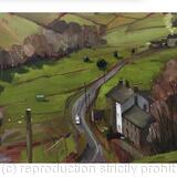 Looking up the valley