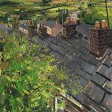 Through the library window  Hadfield 